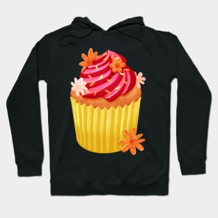 Pink Frosting Cupcake Hoodie